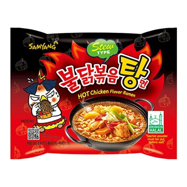 lapsha_bystrogo_prigotovleniya_hot_chicken_so_vkusom_tushenoy_kuritsy_samyang_pachka_145_g