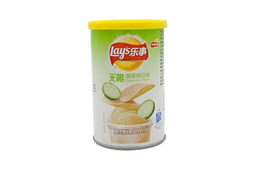 乐事罐装薯片翡翠黄瓜味 40G