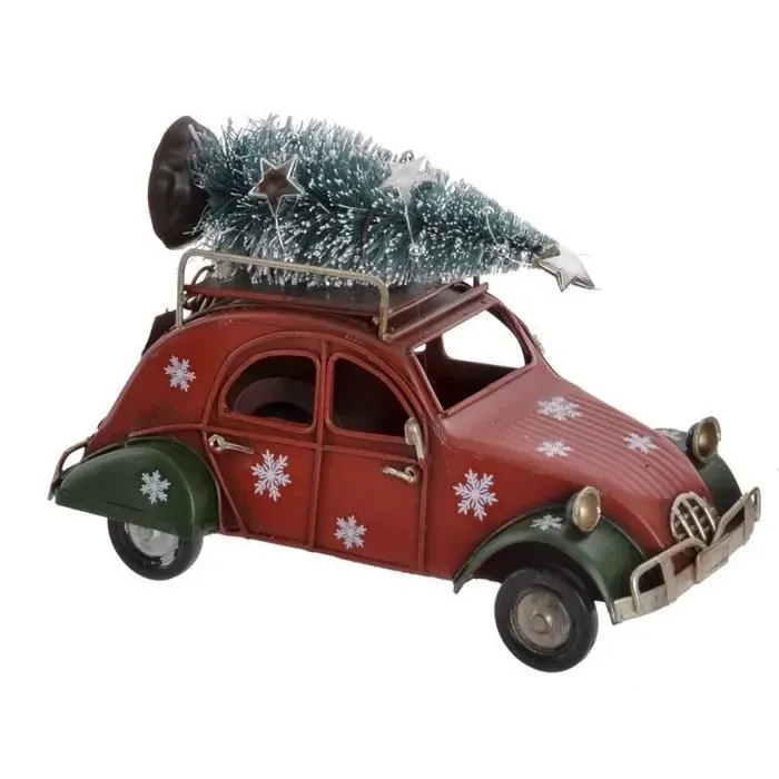 voiture-miniature-retro-2cv-decoration-noel-hiver